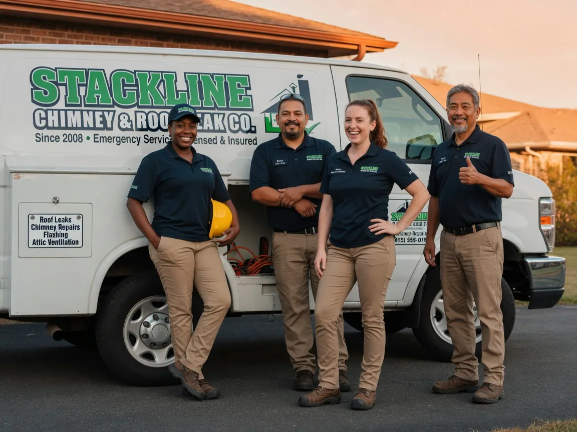 Chimney flashing repair company in Washingtonville, PA